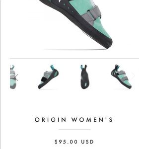 Scarpa Women’s Rock Climbing Shoes- Size 7.5